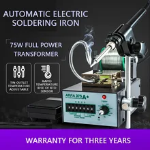 Automatic Soldering Machine Tin Feeder Foot Rest Constant Temperature Soldering Station Suit 375 Internal Heated Soldering Iron