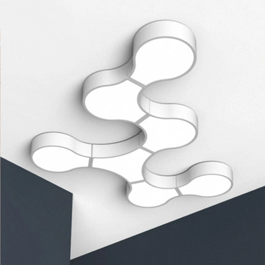 

Modern LED Geometric Cell Combination Ceiling Lamp Bedroom Aisle Corridor Living Room Dining Room Home Lighting Ceiling Lights