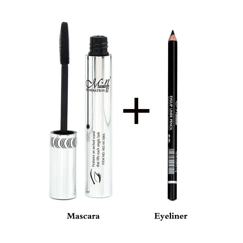 Newly MENOW 2pcs Makeup Set Eyeliner+Mascara Cosmetic Make Up Tools Kit CTN88
