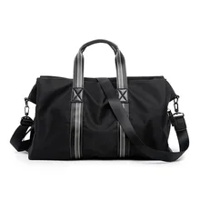 Новая Корейская дорожная сумка для отдыха Большая вместительная легкая парусиновая Мужская портативная Наплечная Сумка