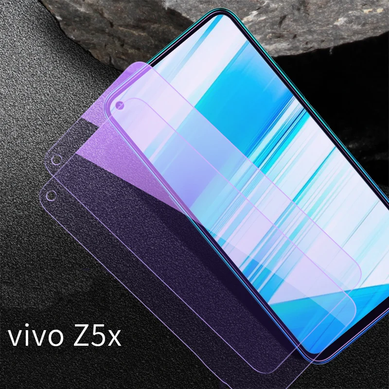 MicroDate 2 шт Полное покрытие анти-синее закаленное стекло для VIVO Z3X Z5X анти-синий фиолетовый светильник Защитная пленка для экрана