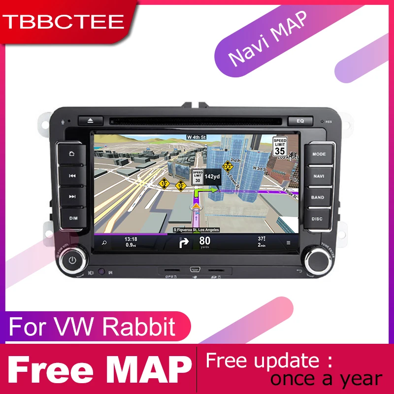 TBBCTEE android автомобильный dvd gps мультимедийный плеер для Volkswagen VW Rabbit 2007 ~ 2009