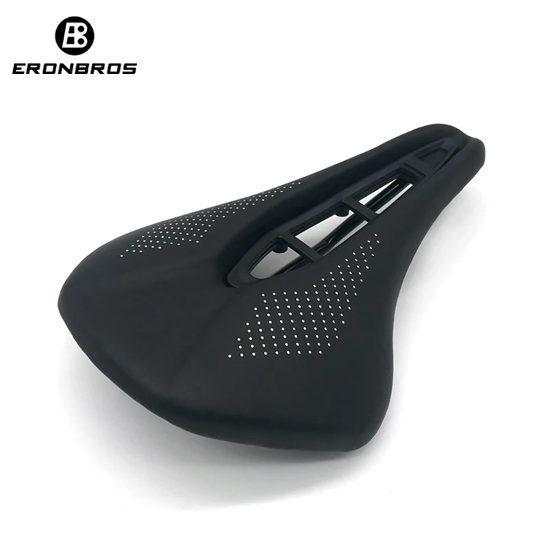 Hollow Mountain Bicycle Saddle race Road MTB Bike Saddle Triathlon Tri TT racing Cycling Saddle steel rail Cushion PU Soft Seat