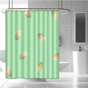 

3D Printed Shower Curtain Hotel Quality, Machine Washable