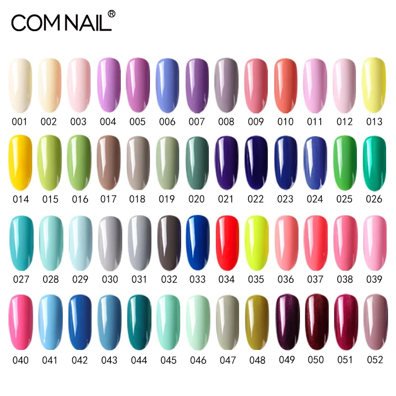 Comnail UV LED Nail Gel Polish 104 Colors for Choose Long Lasting Soak Off Manicure Polish Gel Lacquer Semi Nail Art Gel Polish