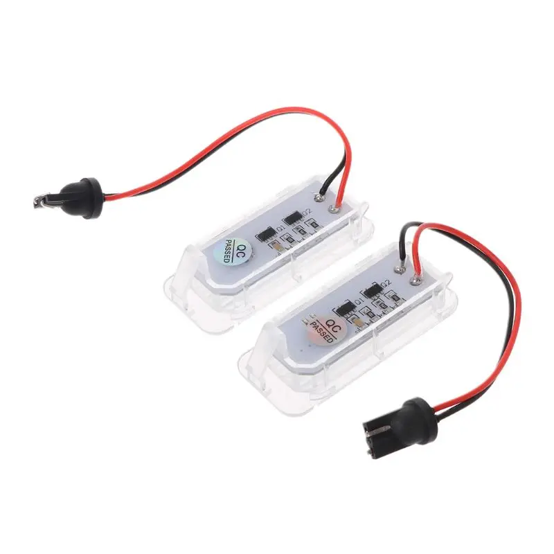 

1 Pair License Plate Light 18 LED Lamp For Ford Mondeo Focus 5D C-MAX Canbus new