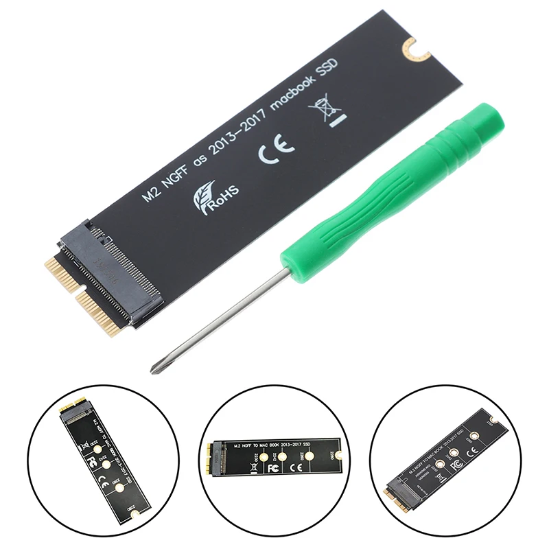M.2 NVME SSD адаптер для MacBook Air Pro Retina 2013 2014 2015 обновленный комплект A1465 A1466 A1398 A1502 |