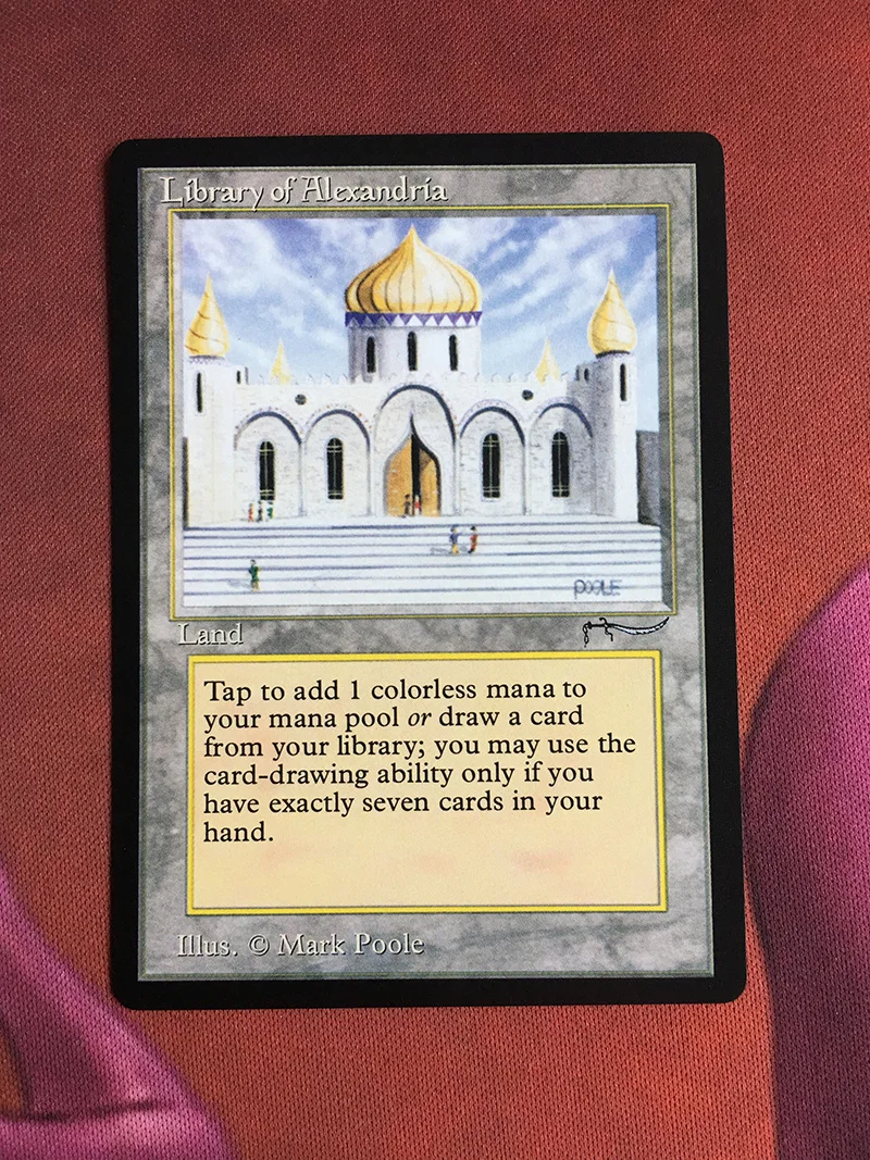 Библиотечка Александрии Arabian Nights magician ProxyKing 8,0 VIP прокси-карты для сбора каждой карты mg