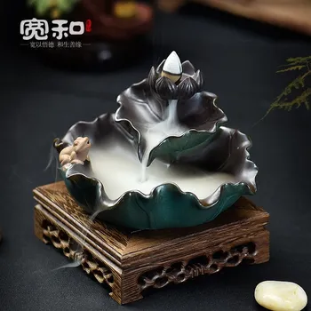 

Width and backflow censer ceramic antique tea sweet household zen indoor decorative gift furnishing articles