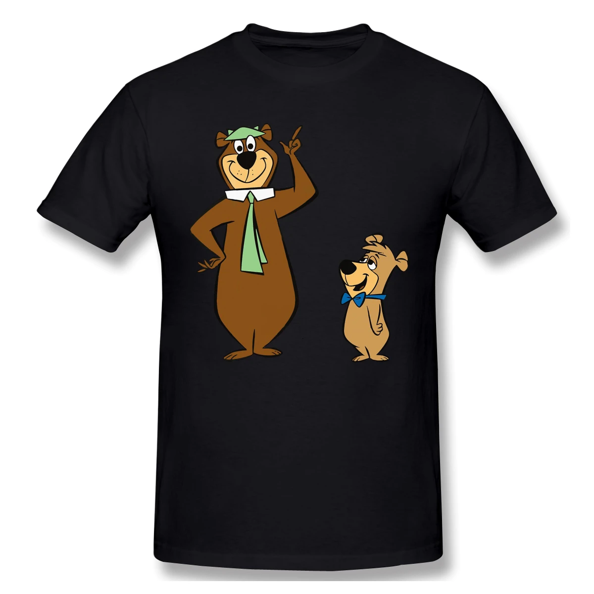 Nuova Maglietta Di Estate Yogi Bear T-Shirt In Cotone Amici Ofertas Tee Shirt