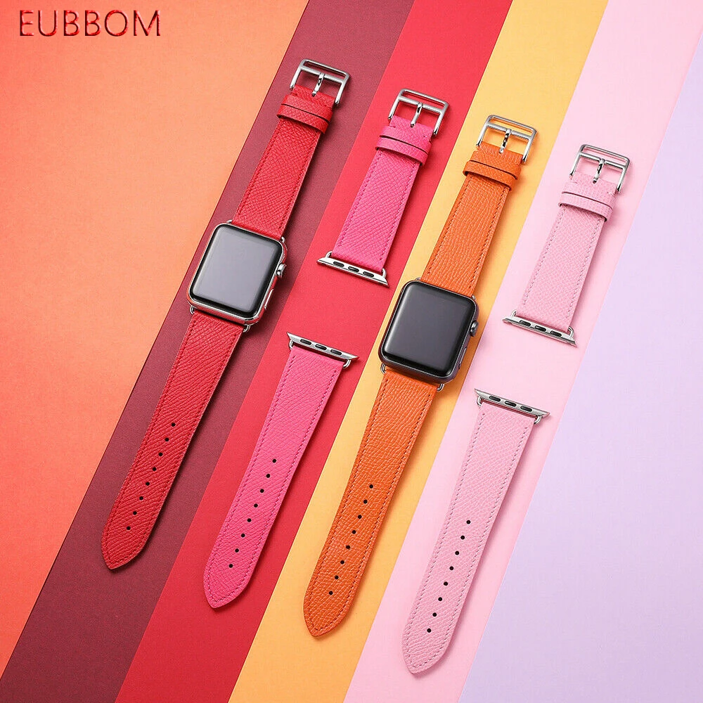 

Cowhide leather bag strap for Apple Watch 38mm 42mm series 6 5 4 3 2 1 for apple watch strap / apple watch band 42 mm