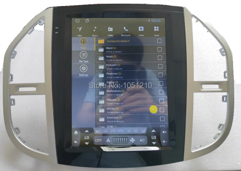 Ouchuangbo android 8 1 мультимедийный плеер радио для Mercedes Benz VITO Поддержка gps системы 4 Гб RAM