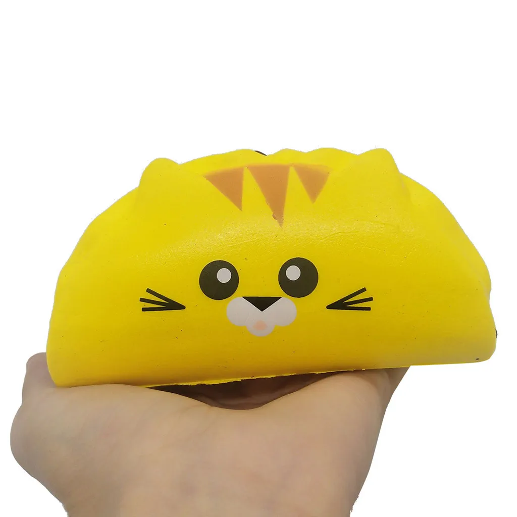 Кавайный Мягкий Cat для овощных роллов удобные пищевые мягкими мини медленно распрямляющийся мягкий игрушка для снятия стресса для Для детей Рождественский подарок