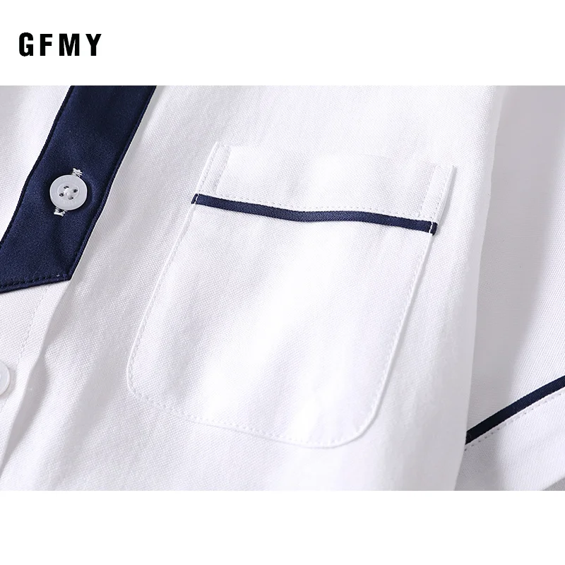 GFMY Kids Boy Shirts Clothes Solid Color 3-11Y Baby Shorts Sleeve Shirt Summer Tops Tees Shirts Children Cotton Blouse boys short sleeve shirts