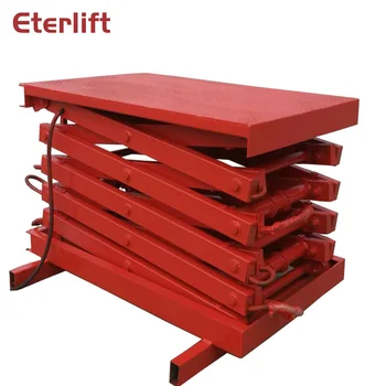 

4m Lifting Height Motor Motorized Stationary scissor lift table