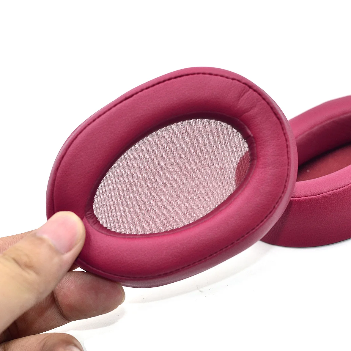 Standard Protein leather Memory Foam Replacement Earpads Cushion for Sony MDR 100AAP 100A H600A Headphones Headset Cover