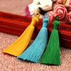 10pcs 8cm Colorful Cotton Silk Tassel Brush for Earring Charm Making Sati Tassels Pendant Diy Jewelry Findings Handmade Crafts ► Photo 3/6