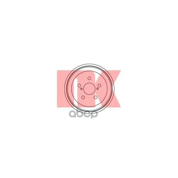 Барабан Тормозной Nk 254510 Nk арт. 254510