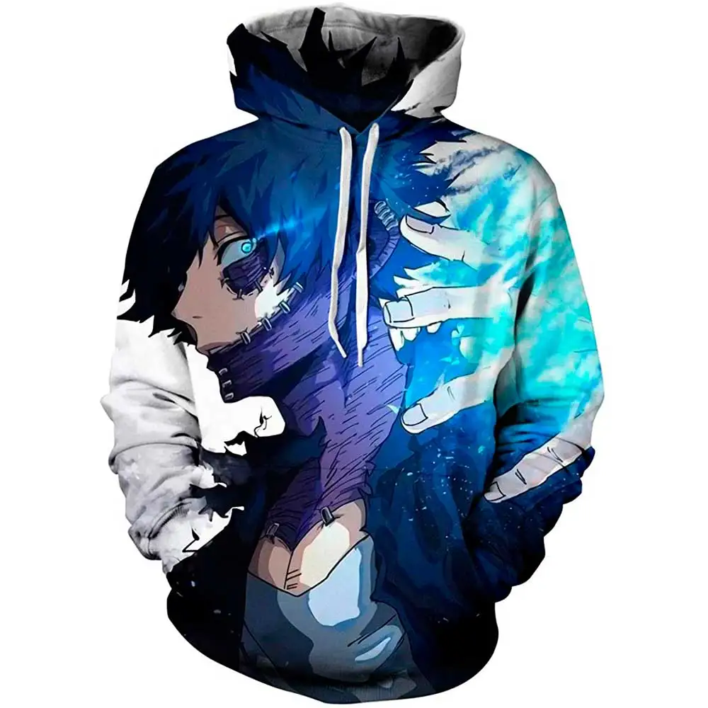 Waliicorners Anime Boku No My Hero Academia Hoodies Waliicorners Bakugou Katsuki Todoroki Shouto 3D Hoodies Unisex Hooded Sweatshirts Casual Tops 7 H80f7adfdc3934bfebcf1693e4472e37et