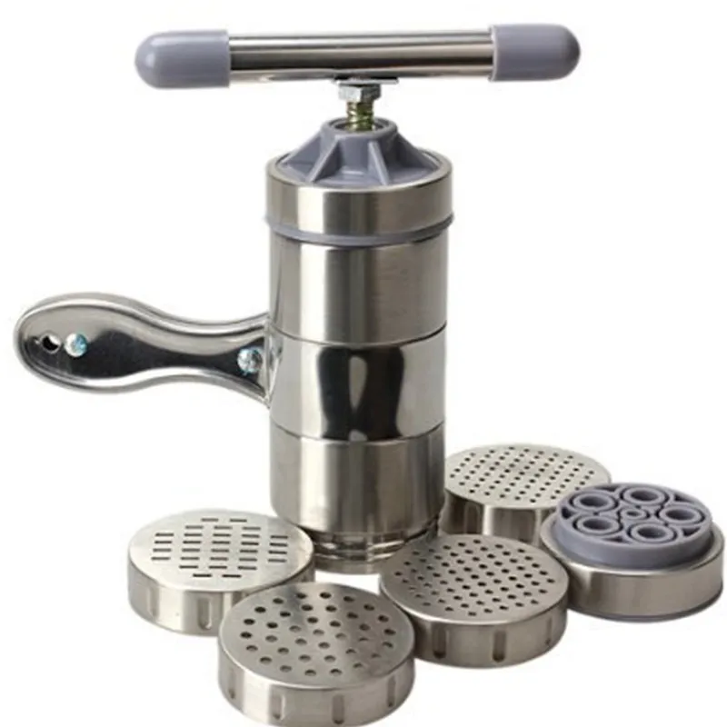

Manual Kitchen Pasta Noodle Spaghetti Machine Maker Press Stainless Steel Tool Kitchen Accessories