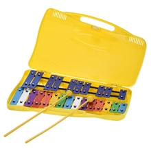 25 notizen 8 Hinweise Glockenspiel Xylophon Percussion Rhythmus Musical Instrument Spielzeug mit 2 Schlägel Handheld Fall für Baby Kinder