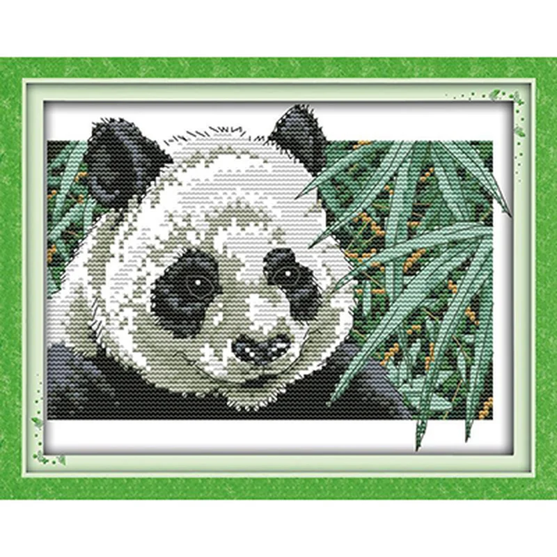 Treasure Panda Counted Cross Stitch Kits 11CT14CT Animal
