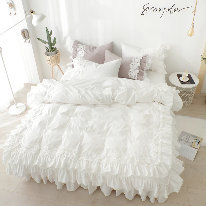 lace bed cover