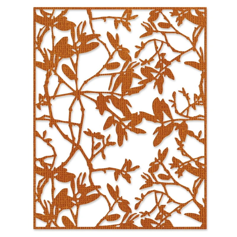 

New Metal Cutting Dies for 2021 Scrapbooking Paper Making Flower Background Embossing Frame Card Crafts No Clear Stamps