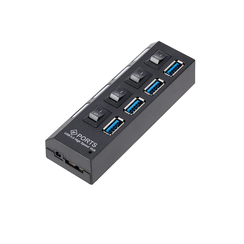 Creacube USB Hub 3,0 4 порта USB 3,0 концентратор разветвитель мульти концентратор высокой сверхскоростной 5 Гбит/с USB 3,0 концентратор для ПК