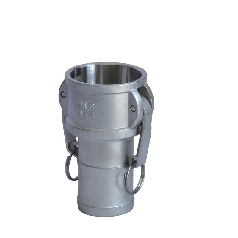 

Free shipping 1/2"-2" Hose Tail Barb Stianless Steel 304 Type C Trash Pump Adapter Female Camlock Fittings Cam Groove Max 250Ps