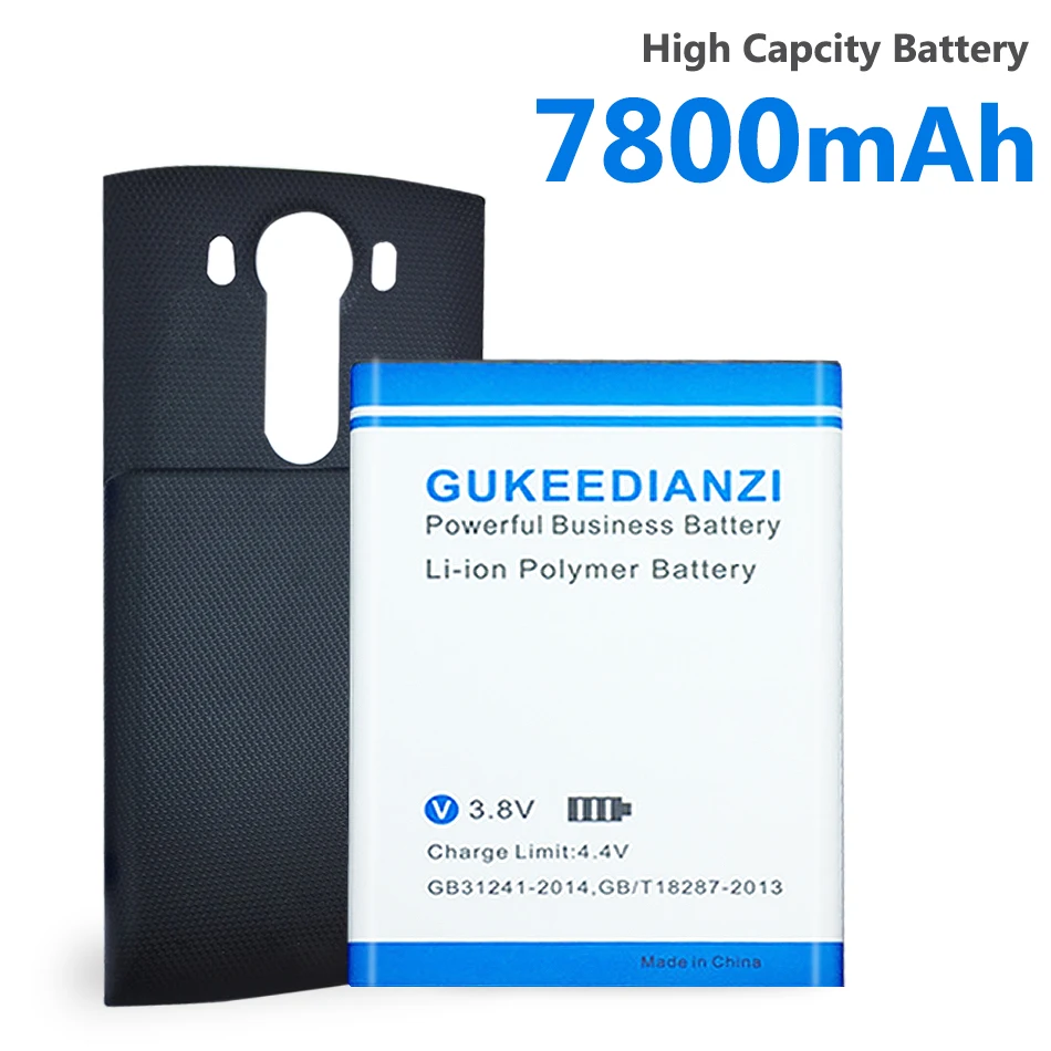 GUKEEDIANZI задняя крышка+ 7800 мАч BL-45B1F батарея для LG V10 H961N F600 H900 H901 VS990 H968 литий-ионная аккумуляторная батарея для телефона