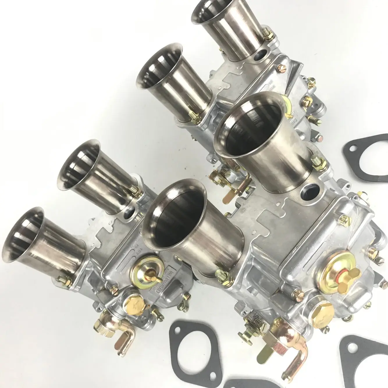 3PCS 45 DCOE 기화기 19600.060 트윈 초크 웨버 4 cyl 6 Cyl V8 엔진 용 Dellorto Solex 45DCOE 45MM Carb Assy