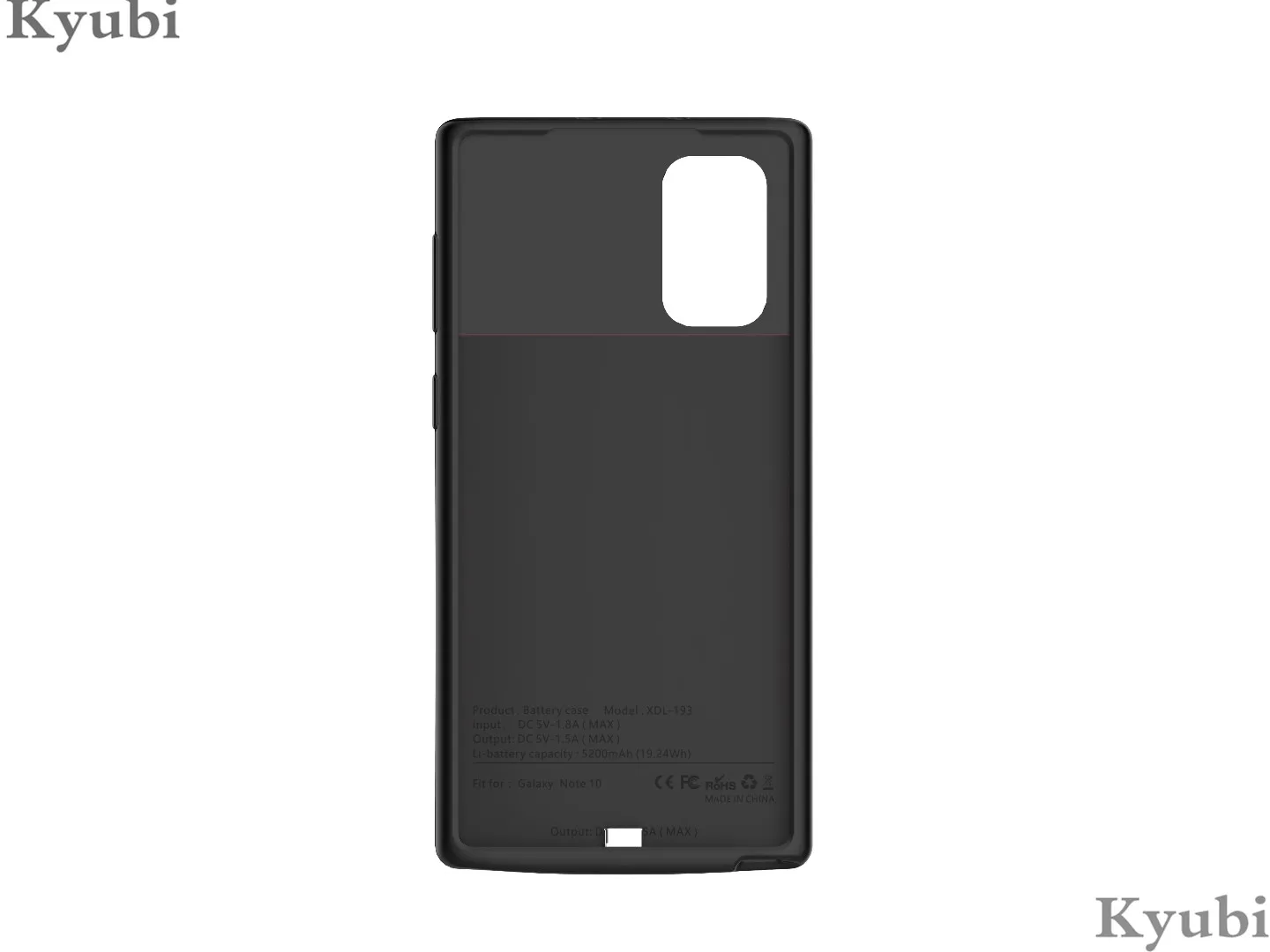 5200 мАч зарядное устройство чехол для samsung Galaxy Note 10 Pro Портативный беспроводной зарядный чехол для samsung Galaxy Note 10 роскошный