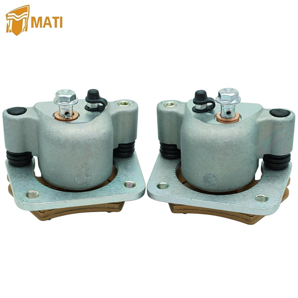 

Rear Left Right Brake Caliper Assembly with Pads for Polaris UTV Ranger 500 700 2005-2007 Replacement OEM 1910825 1910826