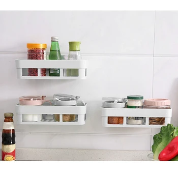 

Plastic Hanging Rack with Towel Rack Non Perforated For Kitchen/bathroom Organizer Towel Rack Bathroom Supplies Accessories