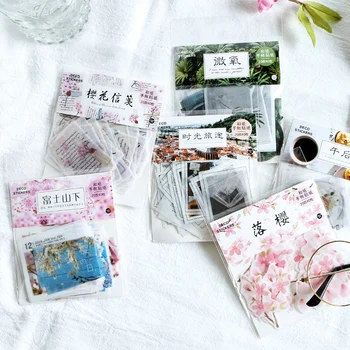 

40pcs/pack Scrapbook Stickers Decoration DIY Album Diary Planner Stationery Sticker Stickers School Supplies