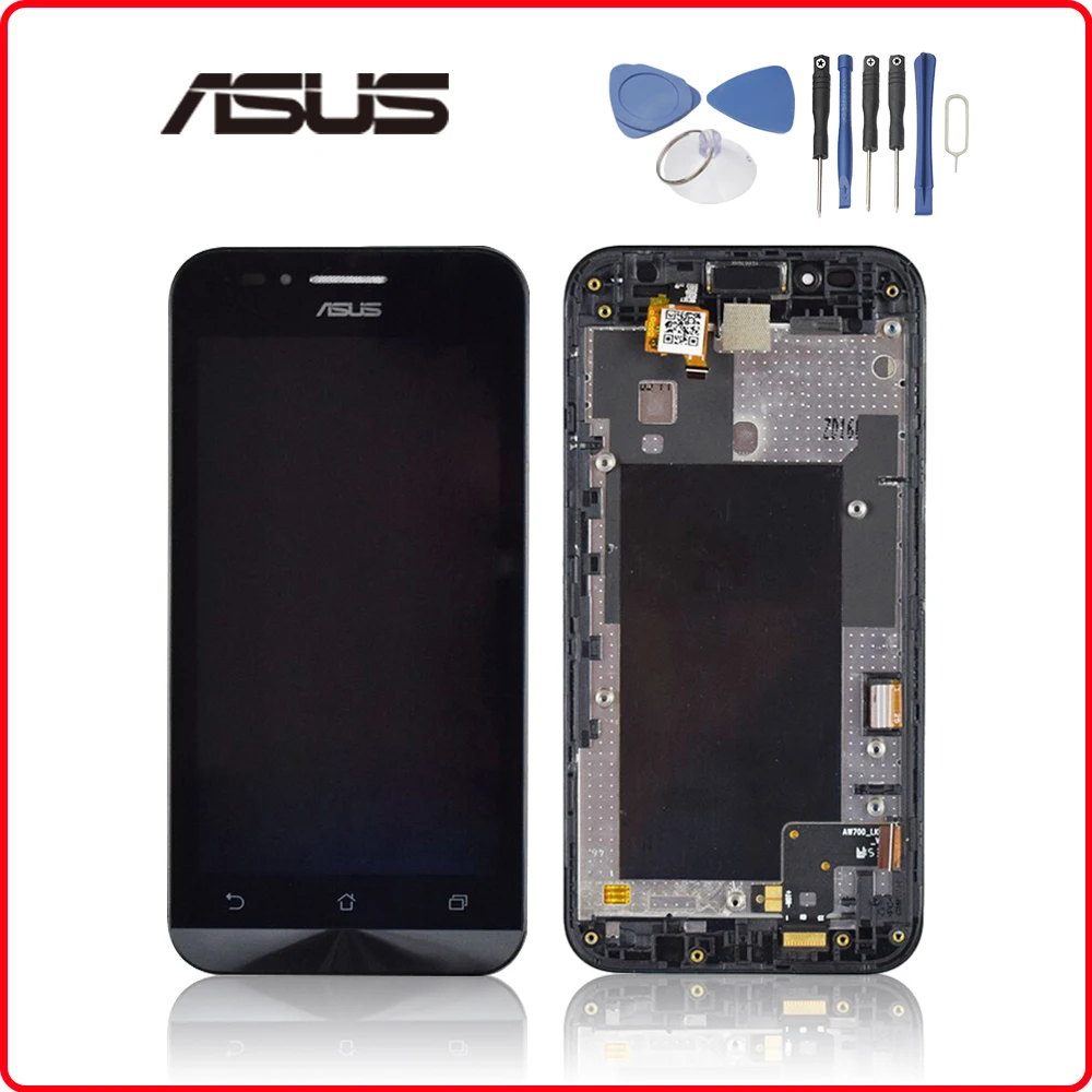 

4.5" Original For ASUS Zenfone C ZC451CG Z007 LCD Display Touch Screen With Frame Digitizer Assembly Replacement Parts