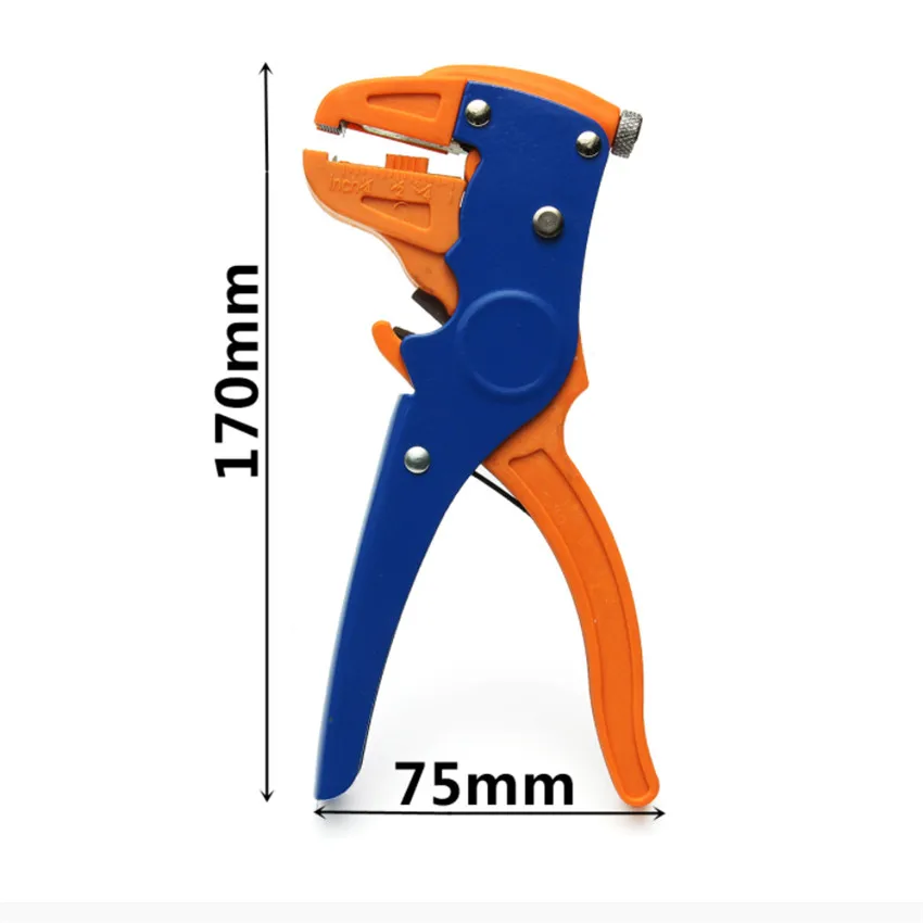 HS-700D 2 в 1 0,25~ 6 мм автоматический кабель провода резак Щипцы Обжимные щипцы, обжимные клещи