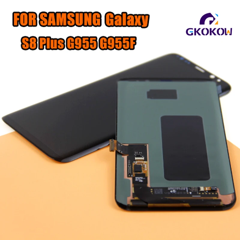 

LCD For Samsung Galaxy S8 Lcd Display S8 plus G950 G950F G955fd G955F G955 With Burn Shadow With Touch Screen Digitize