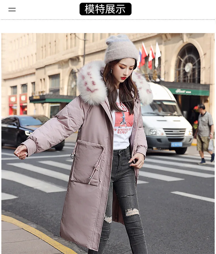 Abrigos Mujer Invierno Winter Jacket Women Fur Cotton Padded Jacket Female Parka Womens Jacket Winter Coat for Woman