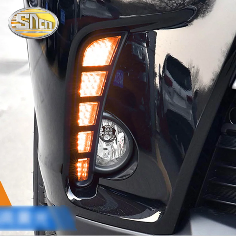 SNCN 2 шт. светодиодные дневные ходовые огни светильник для Toyota Highlander 2018 2019