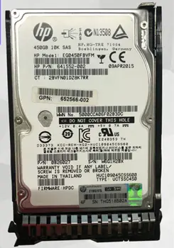 

652572-B21 653956-001 450GB 6G SAS 10K rpm SFF (2.5-inch) SC Enterprise