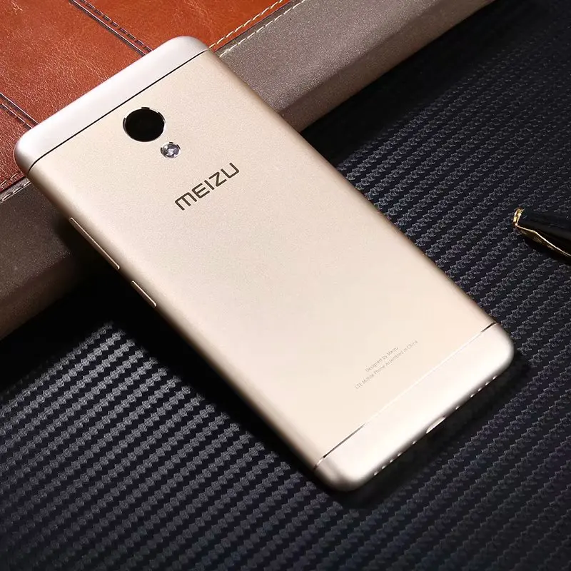 M3S задний корпус чехол для meizu M3S mini металлическая задняя дверь ремонт батарея чехол+ кнопки камера Стекло