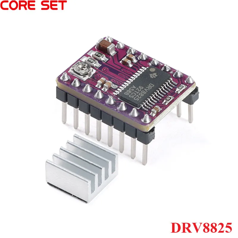 DRV8825 Stepper Motor Driver 3d Printer Parts Stepstick Reprap 4 PCB Board with Heatsink Replace A4988 | Обустройство дома