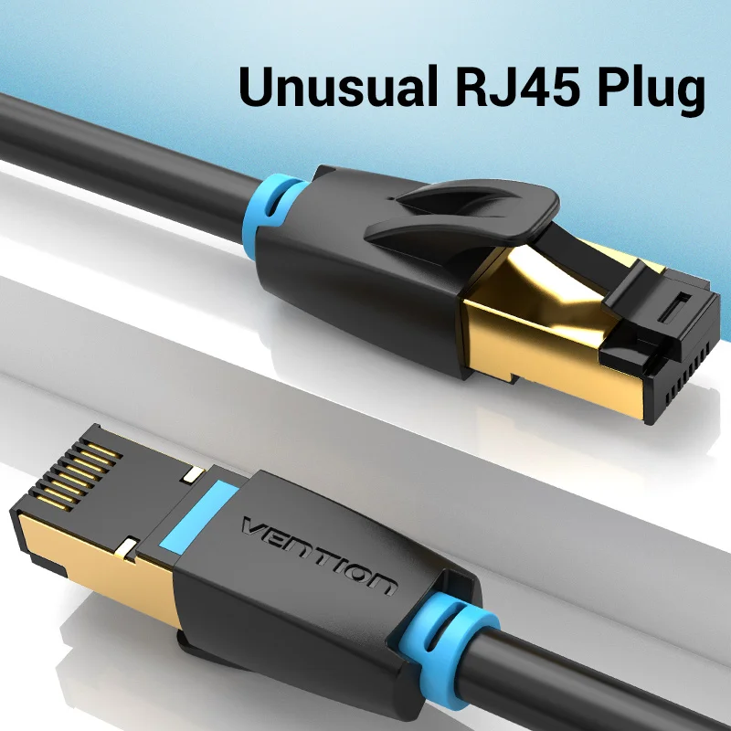 Vention Ethernet Удлинительный кабель RJ45 40 Гбит/с Cat 8 папа к женскому RJ 45 сетевой шнур