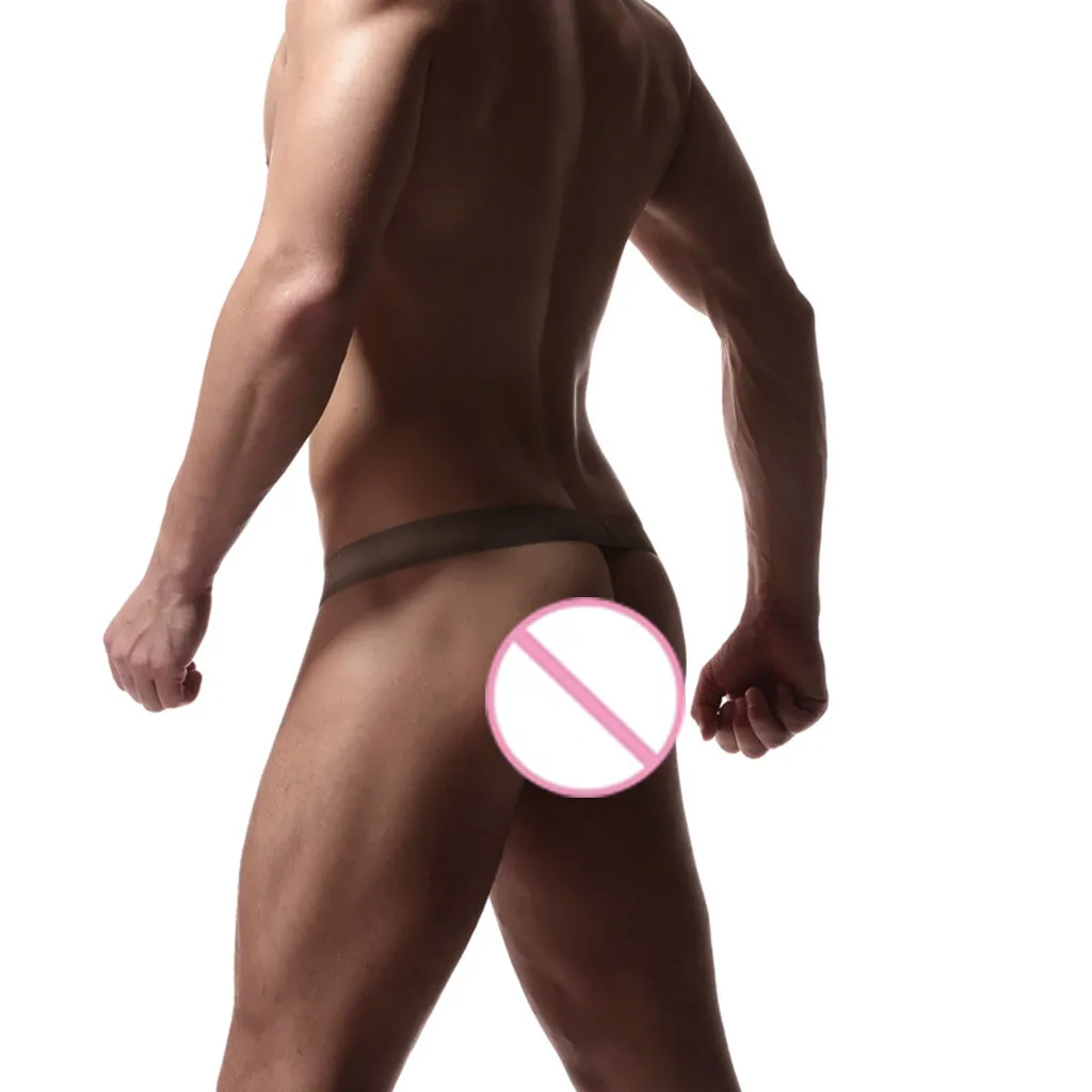 Фирменное Сексуальное мужское нижнее белье Jock трусы на бретельках 3d бикини с