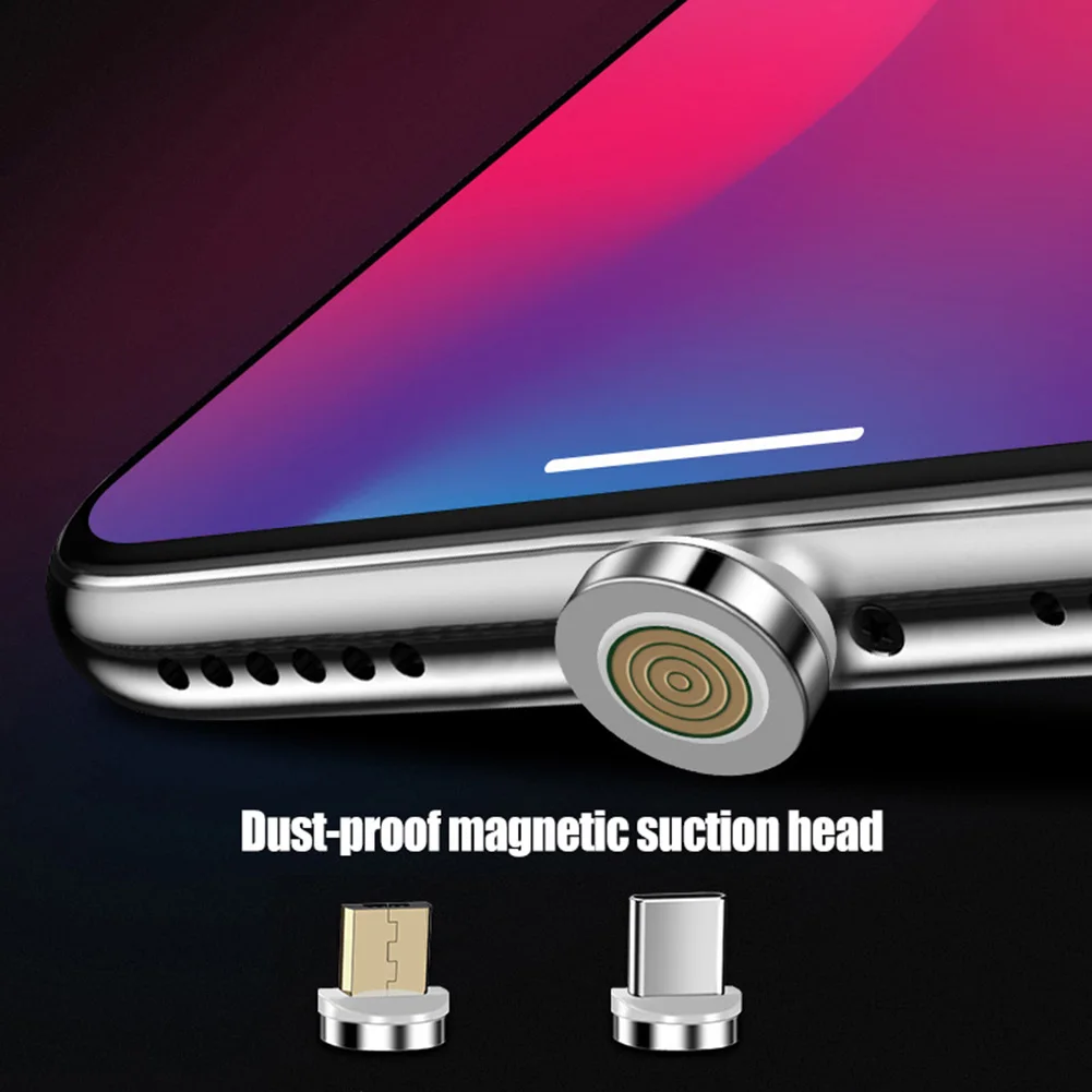 Цифровые кабели Micro usb type-C Магнитный 3 а кабель для быстрой зарядки провод для Android iPhone кабели для зарядного устройства