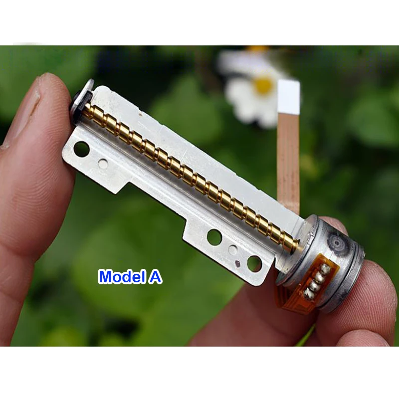 15MM 2-phase 4-wire Micro Stepper Motor Two-phase Four-wire Micro Mini Electric Step Motor with Screw Rod Model Japan Imported