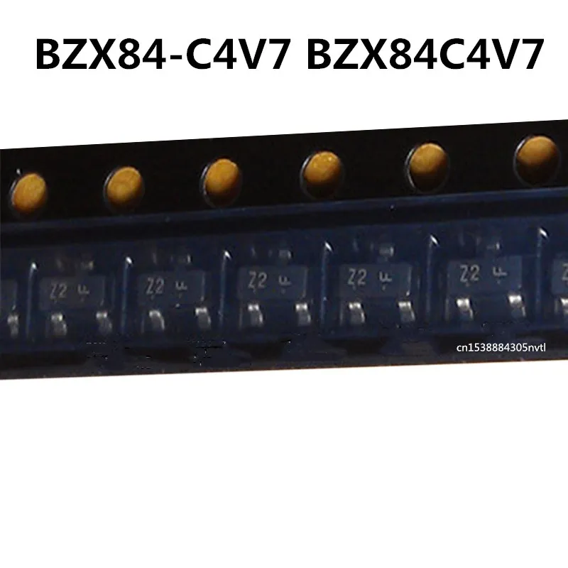 

Original 100pcs/ BZX84-C4V7 BZX84C4V7 M8 SOT-23