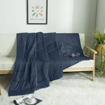 

Gravity Blanket Soft Dual Sided Weighted Blanket Perfect Weighed Compression Soft Gravity Quilt Dual Sided Duvet Cover